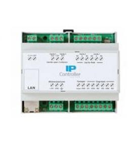 Modulo IP Controller 4 ingressi 4 uscite in contenitore guida DIN.